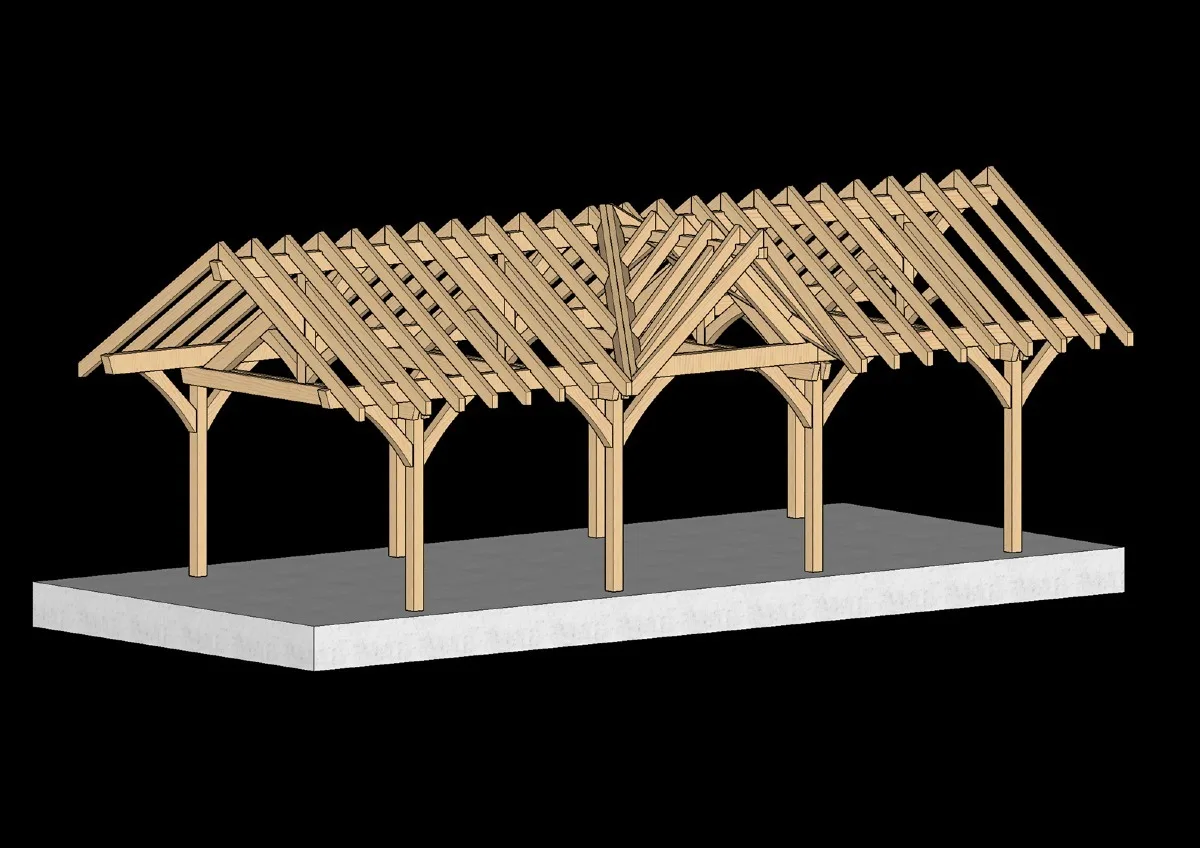Modèle 3D poulhouse sur mesure
